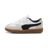 Puma Palermo Leather Little Kids' Sneakers In White-vapor Gray-gum