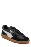 Puma Mens Palermo Leather Trainers Mens Shoe In Black