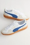 PUMA PALERMO LEATHER SNEAKER IN BLUE, MEN'S AT URBAN OUTFITTERS