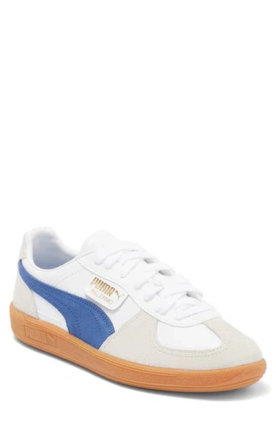 Puma Palermo Leather Trainer In Blue