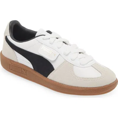 Puma Palermo Leather Sneakers Women In Gray