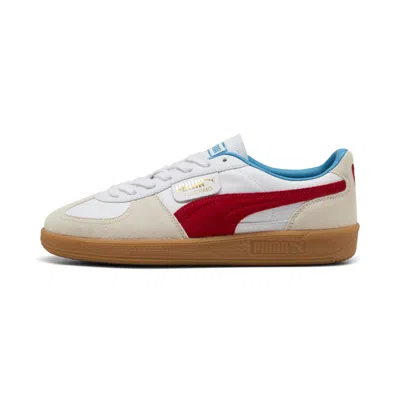 Puma Palermo Leather Sneakers In White