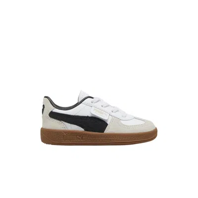 Pre-owned Puma Palermo Leather Toddler 'white Black Gum' | Infant Size 10