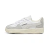 Puma Palermo Leather Toddlers' Sneakers In White-cool Light Gray-sugared Almond