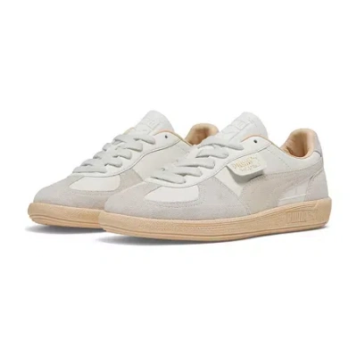 Puma Palermo Leather Womens Sneakers In Neutral