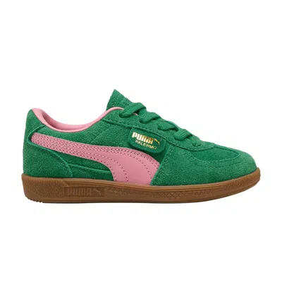 Pre-owned Puma Palermo Little Kid 'archive Green Pinkscape' | Kid's Size 13