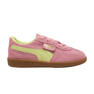 Pre-owned Puma Palermo Little Kid 'pinkscape Fresh Yellow' | Kid's Size 2