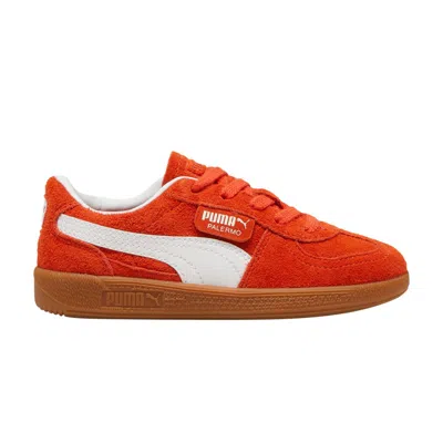 Pre-owned Puma Palermo Little Kid 'redmazing Gum' | Orange | Kid's Size 12