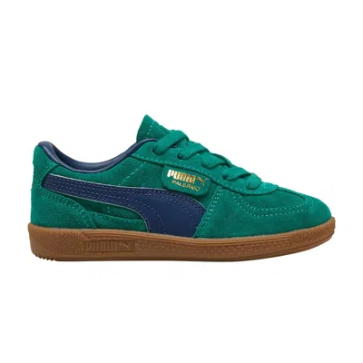Pre-owned Puma Palermo Little Kid 'wild Green Persian Blue' | Kid's Size 3.5