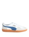 Puma Palermo Lth Man Sneakers White Size 9 Cowhide In White