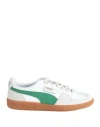 Puma Palermo Lth Woman Sneakers White Size 6 Cowhide In White