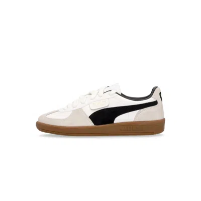 PUMA PALERMO MEN'S LOW SHOE LTH WHITE/VAPOR GREY/GUM