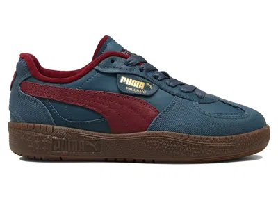 Pre-owned Puma Palermo Moda Corduroy (women's) Sneakers In Grey Skies/gum In Gray