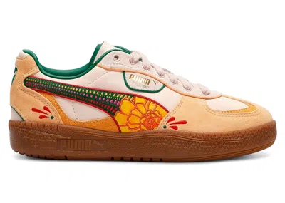 Pre-owned Puma Palermo Moda La Catrina (women's) Sneakers In Rosebay/almost Apricot/for All Time Red