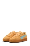 Puma Palermo Moda Xtra Gum Rubber Sneaker In Almost Apricot-safe Lake