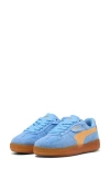 Puma Palermo Moda Xtra Gum Sneakers Women In Team Light Blue-almost Apricot
