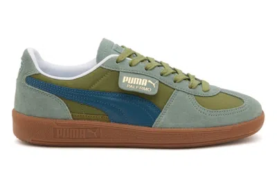 Pre-owned Puma Palermo Olive Green Eucalyptus Tropic In Olive Green/eucalyptus/ocean Tropic