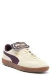 Puma Palermo Premium Sneaker In Alpine Snow-midnight Plum