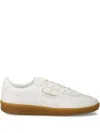Puma White Palermo Premium Sneakers In White