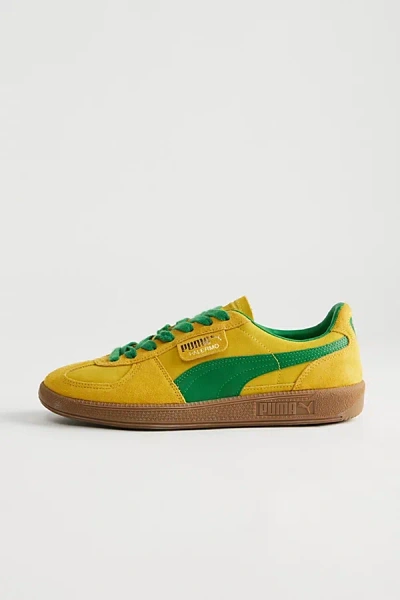 Puma Palermo Sneaker In Yellow, Men's At Urban Outfitters In Yellow