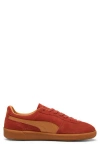 Puma Palermo Sneaker In Mars Red-caramel Latte-gum
