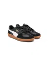 Puma Palermo Leather Big Kids' Sneakers In Black