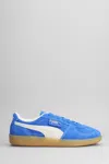 Puma Palermo Unisex Sneakers Cobalt Glaze-white In Hyperlink Blue Frosted Ivory