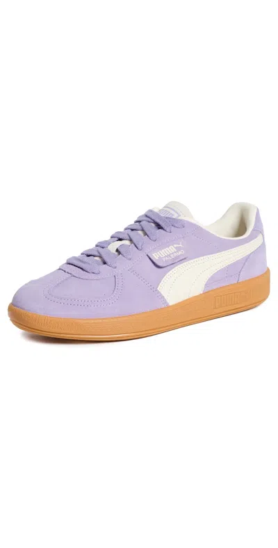 Puma Palermo Sneakers Light Lavender/warm White In Purple
