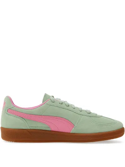 PUMA PALERMO SUEDE LACE-UP SNEAKERS