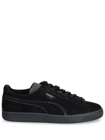 Puma Palermo Suede Sneakers In Black