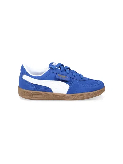 Puma Kids' Palermo Suede Sneakers In Blue