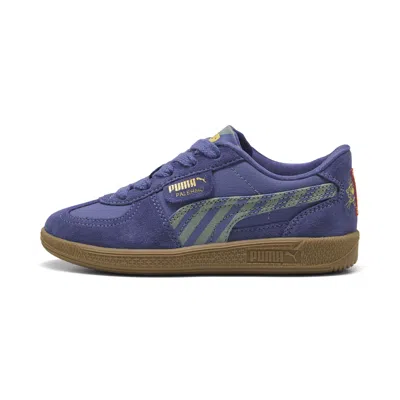 Puma Palermo Super Little Kids' Sneakers In Blue