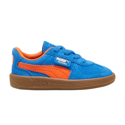Pre-owned Puma Palermo Toddler 'hyperlink Blue Flame Flicker' | Infant Size 9