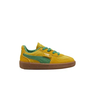 Pre-owned Puma Palermo Toddler 'pel√© Yellow Archive Green' | Infant Size 6
