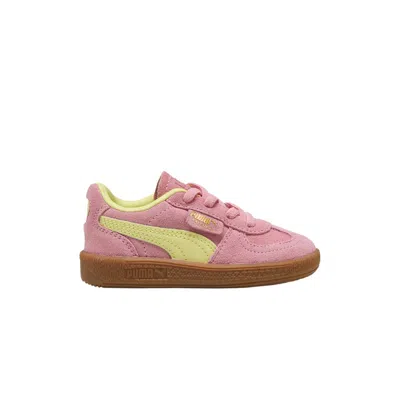 Pre-owned Puma Palermo Toddler 'pinkscape Fresh Yellow' | Infant Size 10
