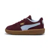 Puma Palermo Toddlers' Easy On Sneakers In Burgundy