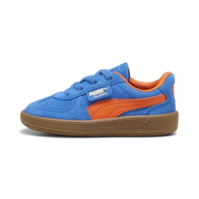 Puma Babies' Palermo Toddlers' Sneakers In Hyperlink Blue-flame Flicker-gum