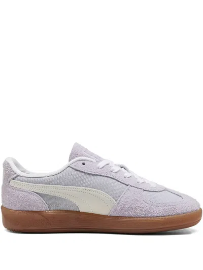 Puma Palermo Vintage Suede Sneakers In Purple