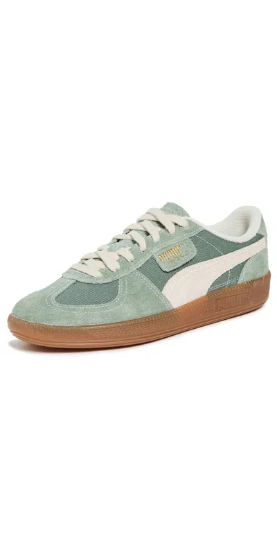 PUMA PALERMO VINTAGE WNS GREEN MOON/ALPINE SNOW
