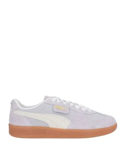 Puma Palermo Vintage Woman Sneakers Mauve Size 6 Textile Fibers In Purple