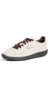 Puma Palermo Leather Sneaker In Alpine Snow-espresso Brown-gum
