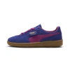 Puma Palermo Leather Sneaker In Lapis Lazuli-magenta Gleam-gum