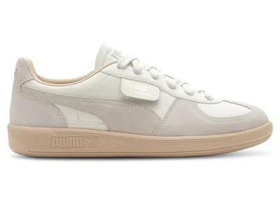 Pre-owned Puma Palermo (women's) Sneakers In Warm White/alpine Snow/cashew