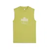Puma Palm Resort Graphic Tank Top In Green