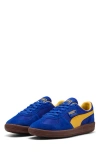 Puma Palermo Vintage Update Men's Sneakers In Vivid Blue-sunny Yellow