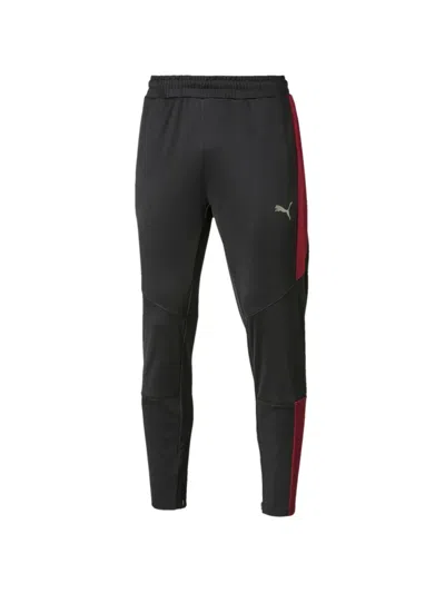 Puma Panelled Track Pants In Black