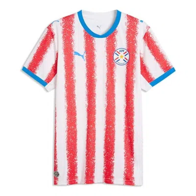 Puma Paraguay 2026 Home Jersey ' White For All Time Red' In Multi