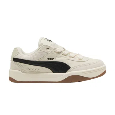 Pre-owned Puma Park Lifestyle Sk8 'alpine Snow Black' In White