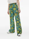Puma Patterned Trousers In Multi