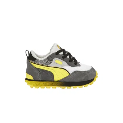 Pre-owned Puma Paw Patrol X Rider Fv Infant 'rubble' | Grey | Infant Size 5 In Gray